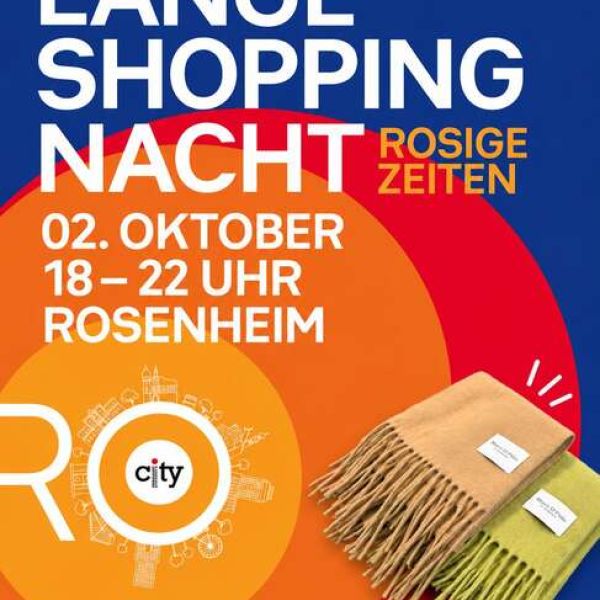 Lange Shopping Nacht + Give Away bis 22 Uhr bei Marc O´Polo Rosenheim