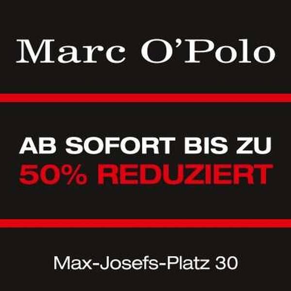 Bis zu 50% auf die Herbst/Winter Kollektion bei Marc O´Polo Rosenheim