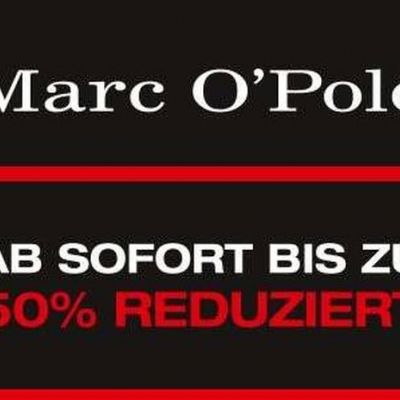 Bis zu 50% auf die Herbst/Winter Kollektion bei Marc O´Polo Augsburg
