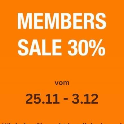 Members Sale 30% auf ALLES bei Marc O´Polo Augsburg
